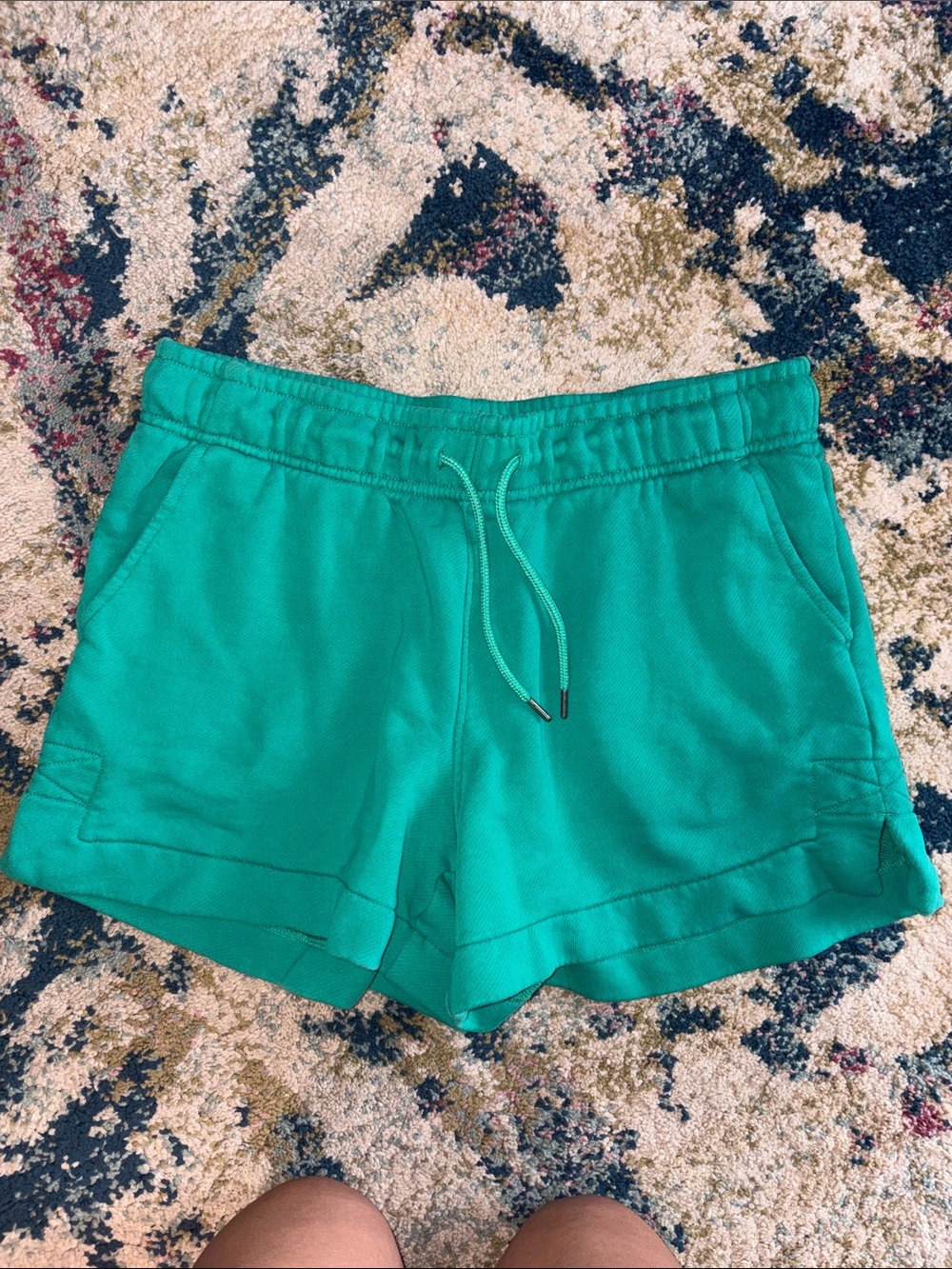 Universal Thread Teal Drawstring Shorts